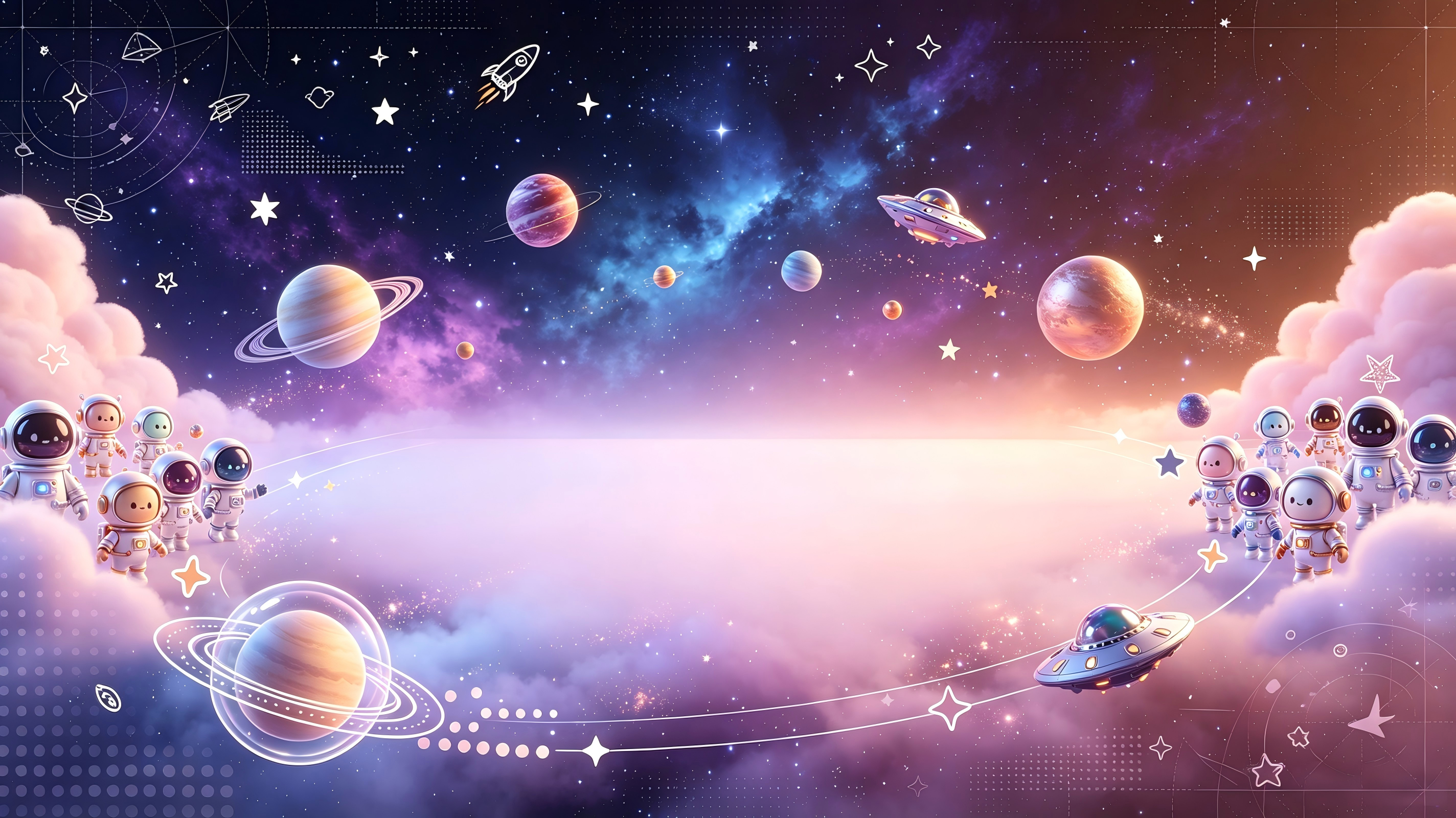 WOAIL cosmic galaxy background